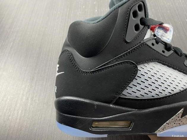 metallic 1501 Comfortable jordan 5 845035- air retro black 0531